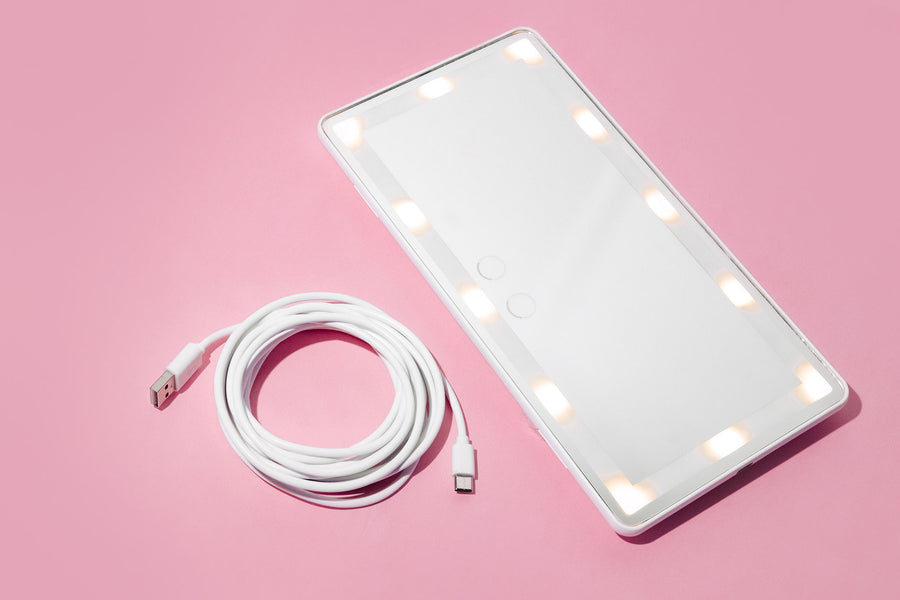 LED Car Visor Mirror